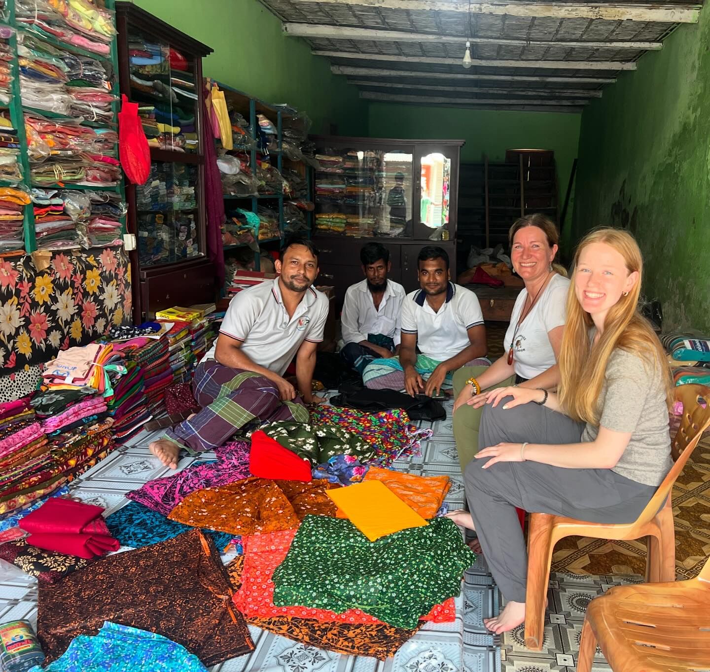 Tailor-made clothing in Bangladesh