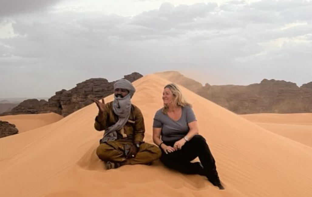 Algeriet med Nicolai og Lærke. Dybt nede i Sahara ørkenen med tuaregerne- det blå nomadfolk